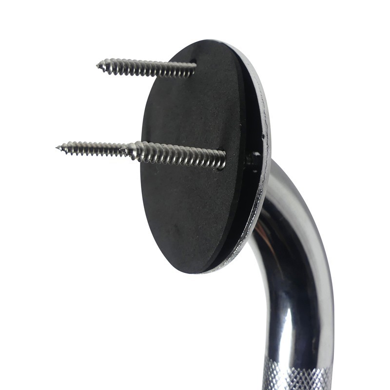 Barre d'appui acier chromé