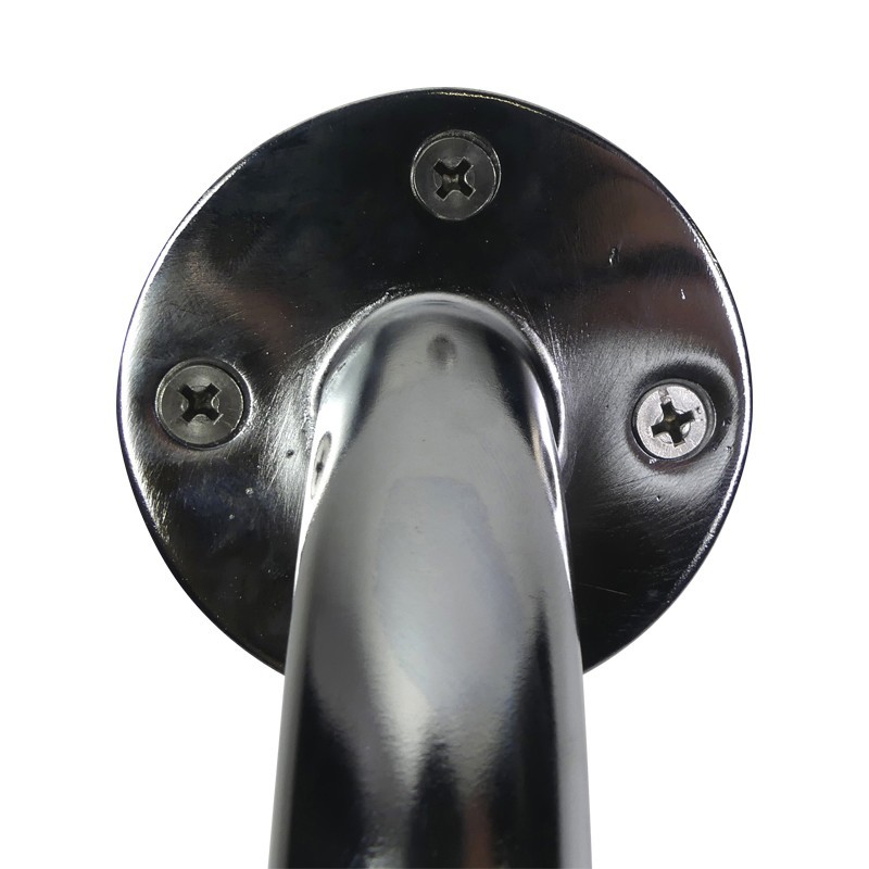 Barre d'appui acier chromé