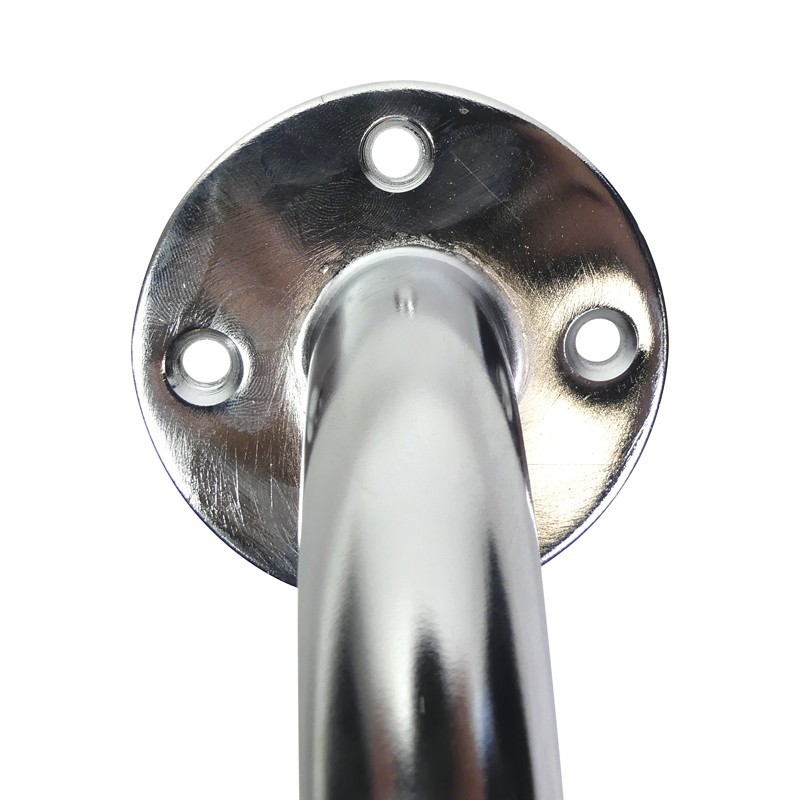 Barre d'appui acier chromé