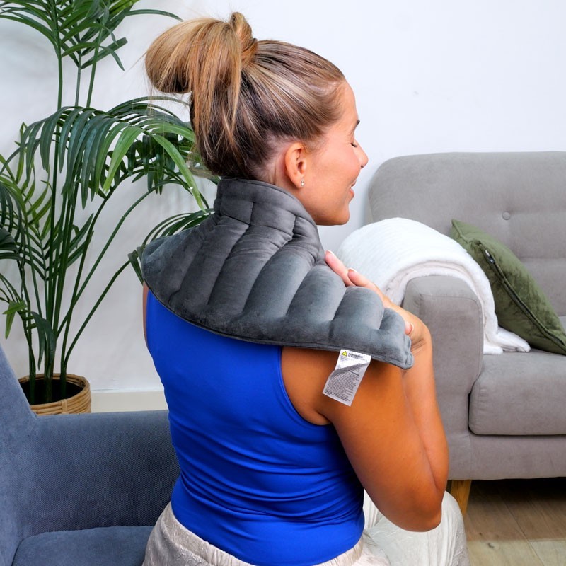 Ceinture lombaire à chauffer en graines de lin