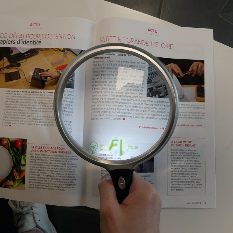 Loupe éclairante SUPRA