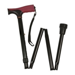 Canne pliable en aluminium