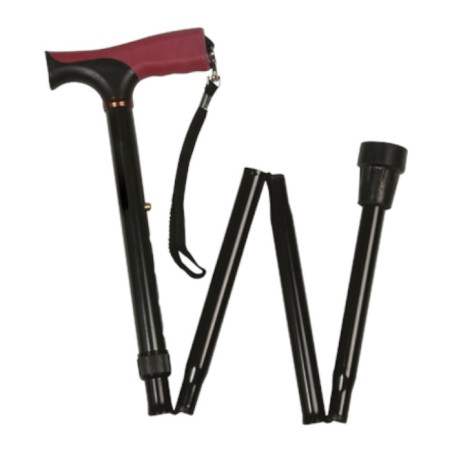 Canne pliable en aluminium