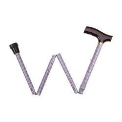 Canne pliante réglable en aluminium