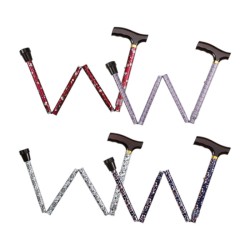 Canne pliante réglable en aluminium