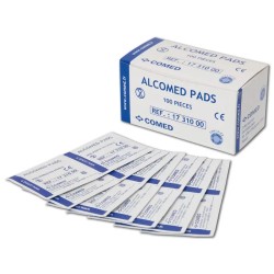 Tampons alcoolisés ALCOMED PADS