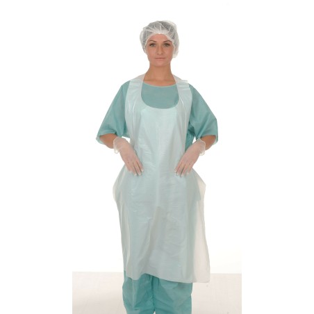 Tablier de protection en polyéthylène