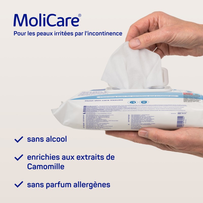 Lingettes MoliCare