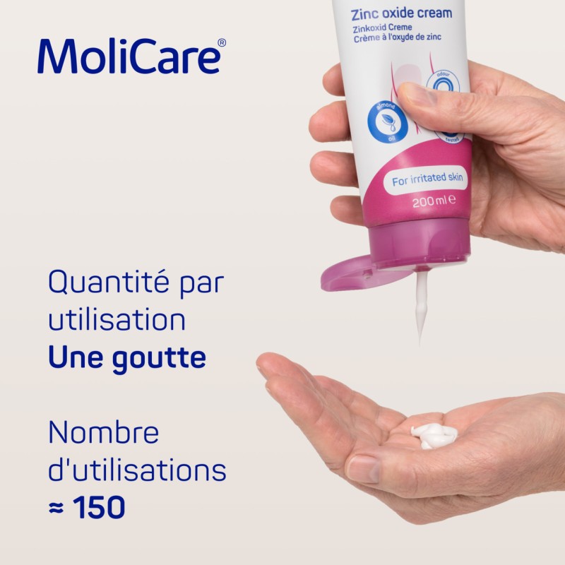 Crème à l'oxyde de zinc MoliCare