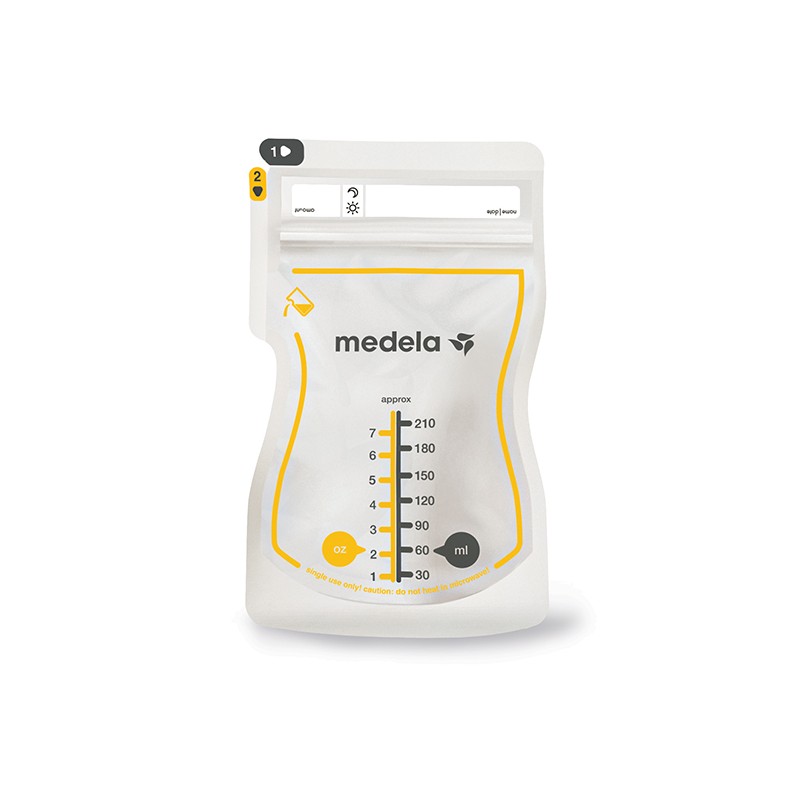 Sachets conservation lait maternel