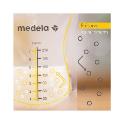 Sachets conservation lait maternel