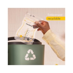 Sachets conservation lait maternel