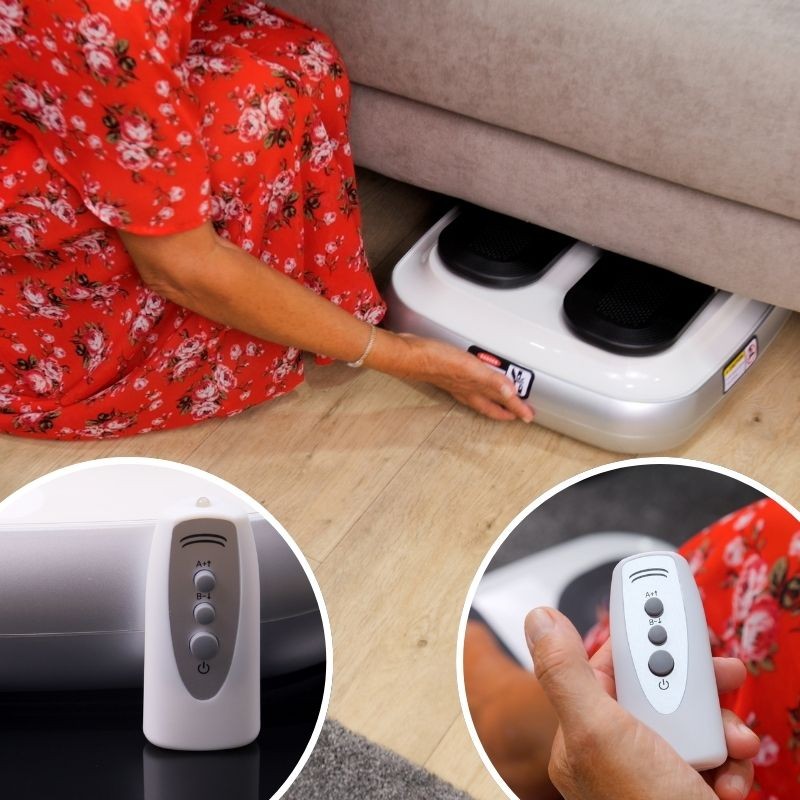 Simulateur de marche pour exercice en étant assis