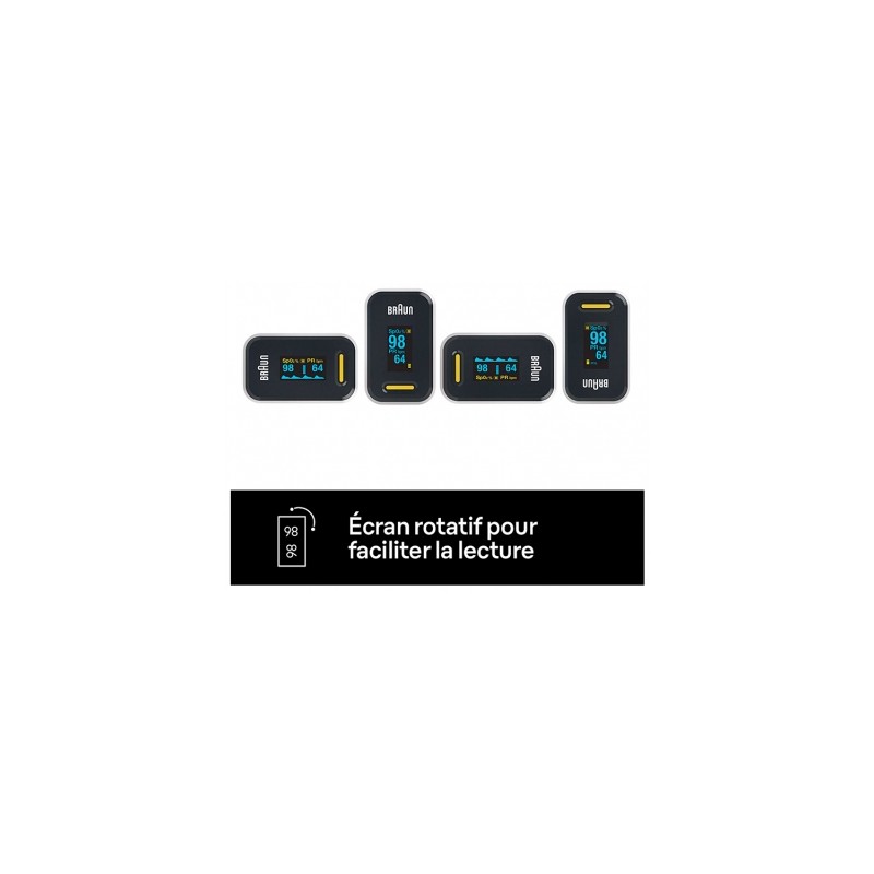 Oxymètre de pouls Braun