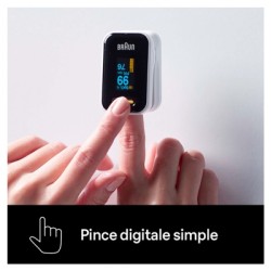 Oxymètre de pouls Braun