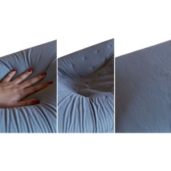 Oreiller à mémoire de forme + taie d'oreiller imperméable