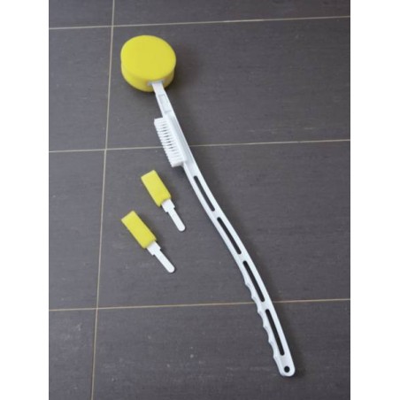 Lave-pied et dos à long manche Homecraft