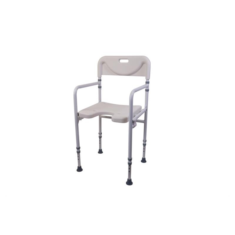 chaise de douche avec accoudoirs