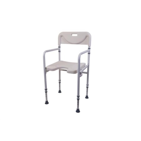 chaise de douche avec accoudoirs