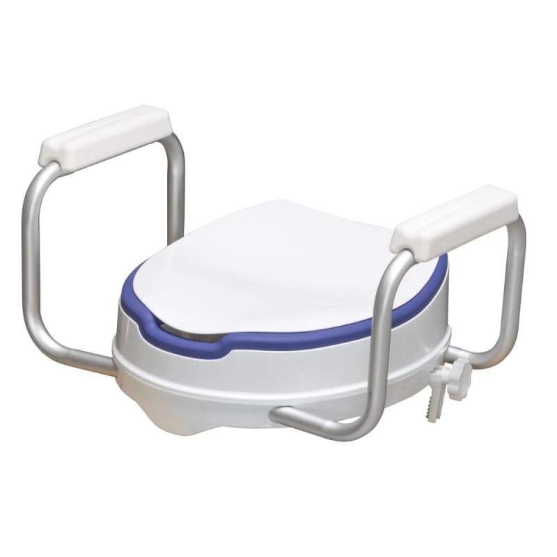 Réhausse WC avec accoudoirs