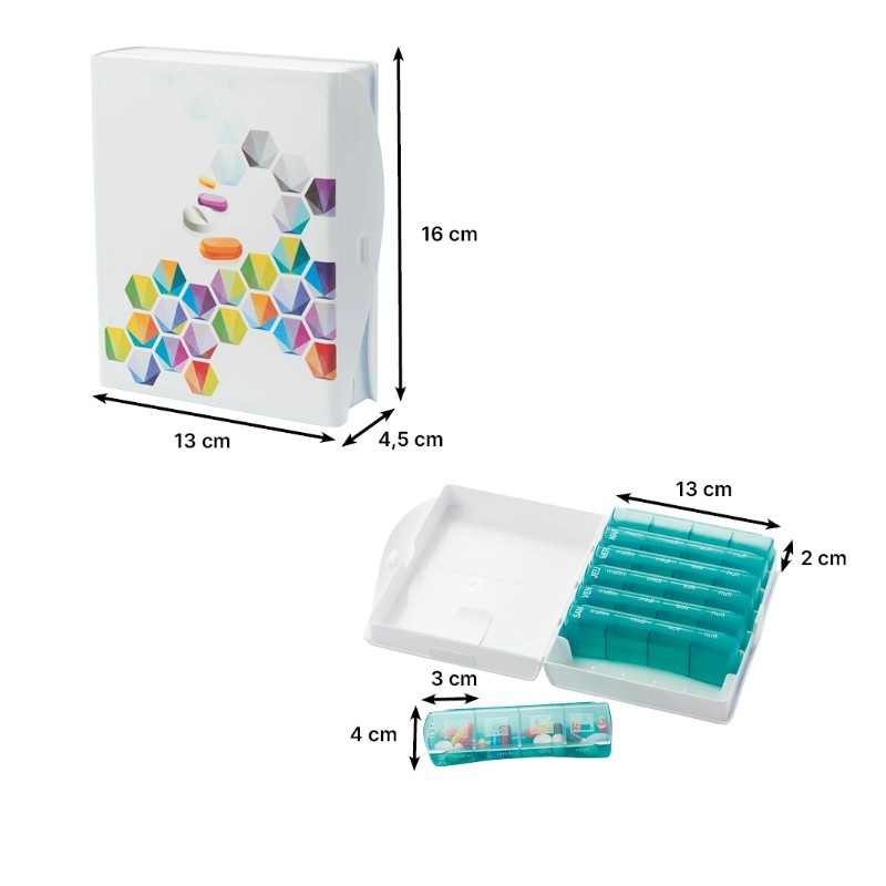 Pilulier PILBOX 7.4 HEXAGO