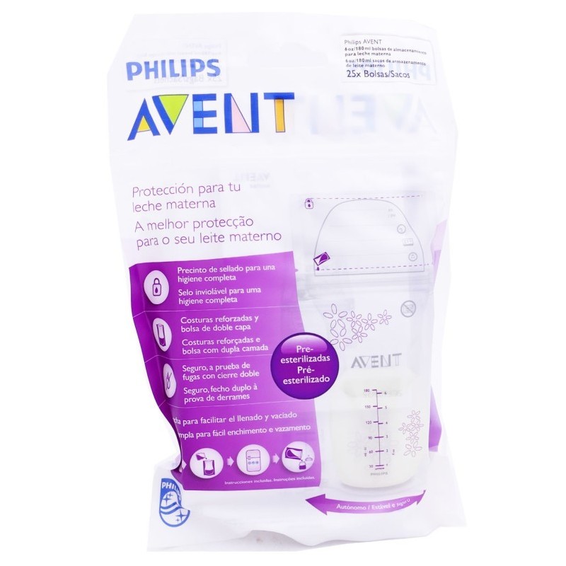 Sachet congélation lait maternel AVENT
