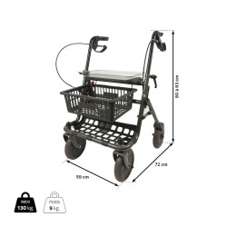 Rollator 4 roues PRIMO